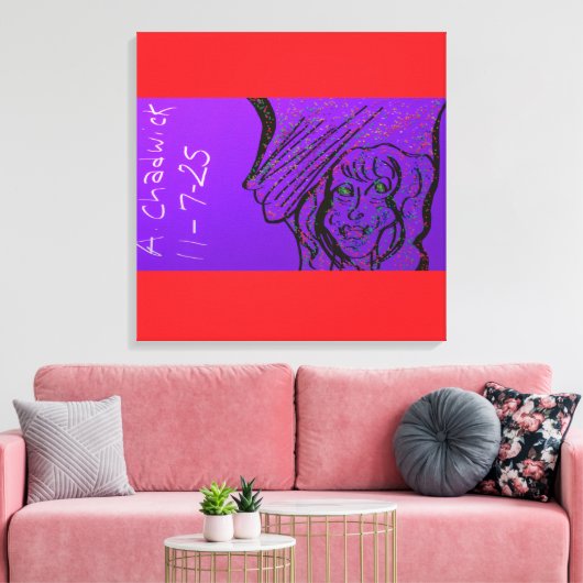 Fantasy Art Stretched Canvas Print キャンバスプリント (インサイチュ (リビング))