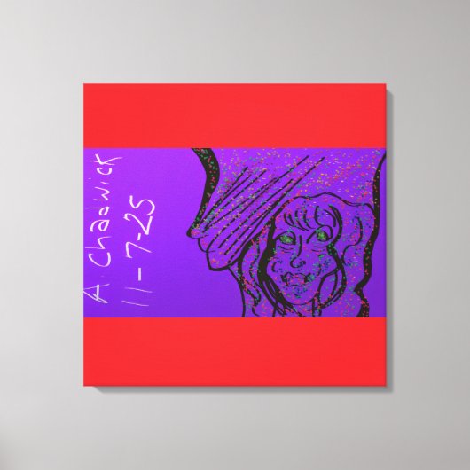 Fantasy Art Stretched Canvas Print キャンバスプリント (正面)