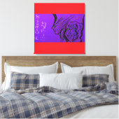Fantasy Art Stretched Canvas Print キャンバスプリント (インサイチュ (寝室))