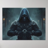 Fantasy Art: “The Whisperer of Arcane Shadows” ポスター (正面)