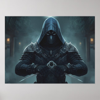 Fantasy Art: “The Whisperer of Arcane Shadows” ポスター