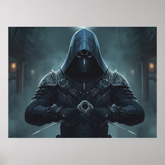 Fantasy Art: “The Whisperer of Arcane Shadows” ポスター (正面)