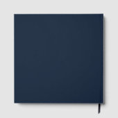 Fantasy Blue and Purple Wedding Roses ゲストブック (裏面)