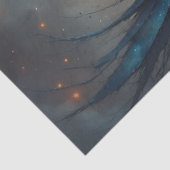 Fantasy Blue Phoenix Bird Decoupage Paper 薄葉紙 (詳細)