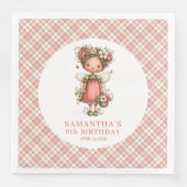 Fantasy Blush Fairy Pink Flowers 2nd Birthday  (正面)