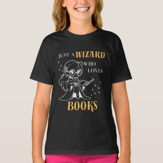Fantasy Book Lover Geschenkidee Wizards Magic Tシャツ