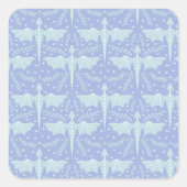 Fantasy Botanical Dragon スクエアシール (正面)