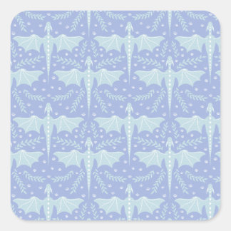 Fantasy Botanical Dragon スクエアシール