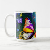 Fantasy Butterfly Journey コーヒーマグカップ (左)