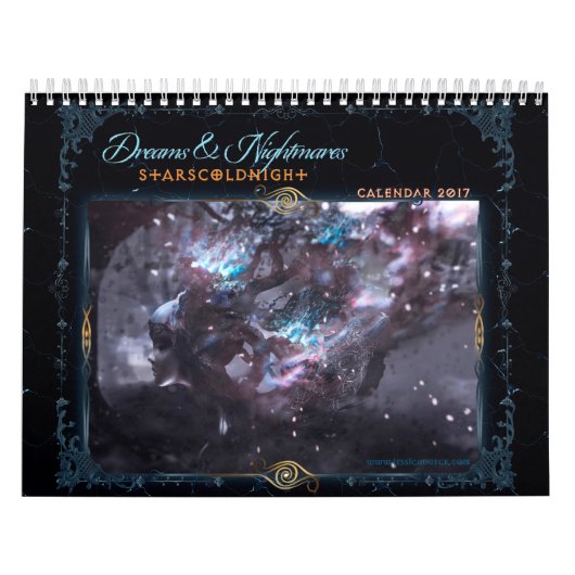 fantasy calendar starscoldnight カレンダー (カバー)