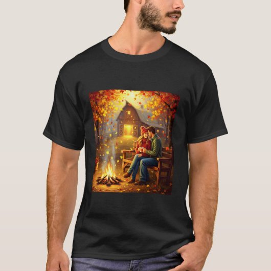 Fantasy Campfire Date Country Tシャツ (正面)
