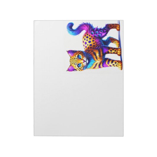 Fantasy Cat ノートパッド (回転)