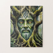 Fantasy Celtic Tree Spirit Dryad Pagan ジグソーパズル (縦)