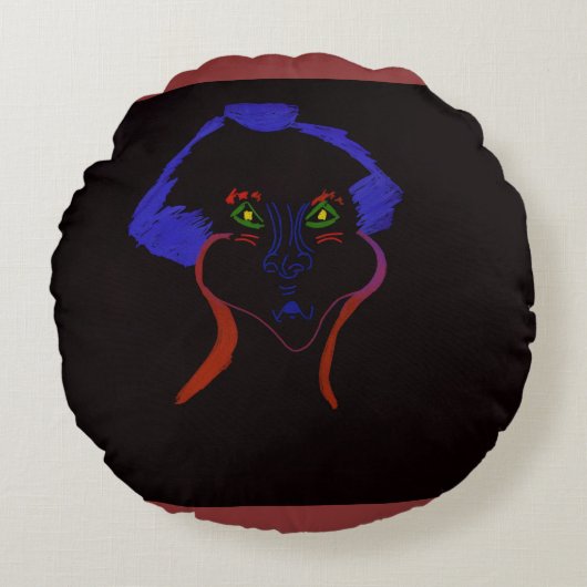 Fantasy Character Art  ラウンドクッション (正面)