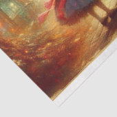 Fantasy Cheshire Cat Smiles In The Trees Decoupage 薄葉紙 (詳細)