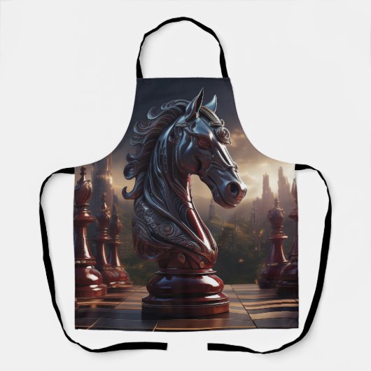 Fantasy Chess Scene - Knight エプロン (正面)