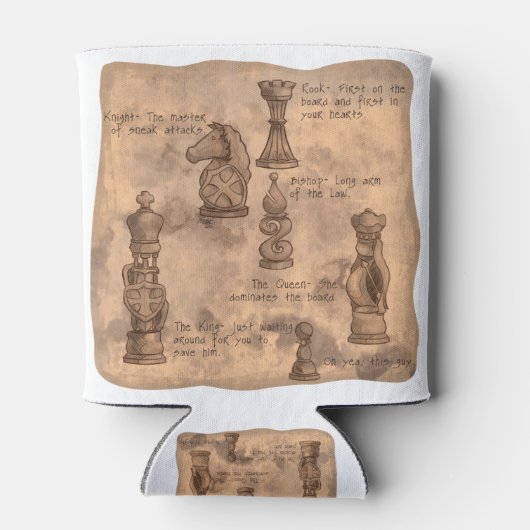 Fantasy Chessmen 缶クーラー (裏面)