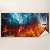 Fantasy - Choose any face you want ビーチタオル (正面)