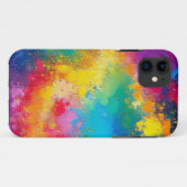 Fantasy Color Background Abstract Pattern Case-Mate iPhoneケース (裏面(横))