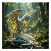 Fantasy Cute Angelic Figure Puzzle ポスター (正面)
