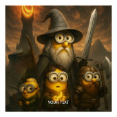 Fantasy Cute Bananas Brave Party ポスター (正面)