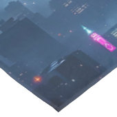 Fantasy Cute Blue Dragon City テーブルクロス (アングル)