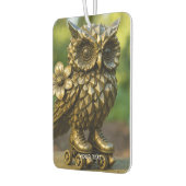 Fantasy Cute Brass Owl Skates カーエアーフレッシュナー (左)