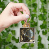 Fantasy Cute  Cave Dragon Knight キーホルダー (手)