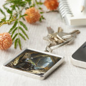 Fantasy Cute  Cave Dragon Knight キーホルダー (側面)