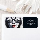 Fantasy Cute Face Wall Egypt  ラベル (インサイチュ)