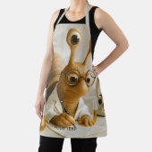 Fantasy Cute Famous Snail Scientist  エプロン (インサイチュ)