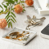 Fantasy Cute Famous Snail Scientist  キーホルダー (側面)