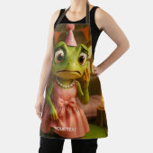 Fantasy Cute Frog Girl Party エプロン (インサイチュ)