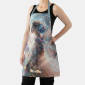 Fantasy Cute Girl Garden Flowers エプロン (インサイチュ)