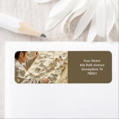 Fantasy Cute Japanese Painter Landscape ラベル (インサイチュ)