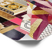 Fantasy Cute Lady Art Deco ポスター (コーナー)