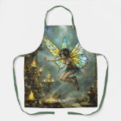 Fantasy Cute Pixie Butterfly Wings エプロン (正面)