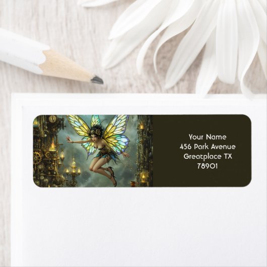 Fantasy Cute Pixie Butterfly Wings ラベル (インサイチュ)
