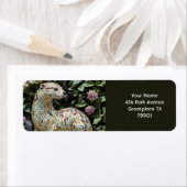 Fantasy Cute Playful Otter Sculpture ラベル (インサイチュ)