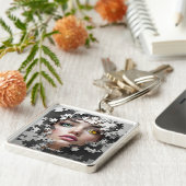 Fantasy Cute Puzzle Girl Face キーホルダー (側面)