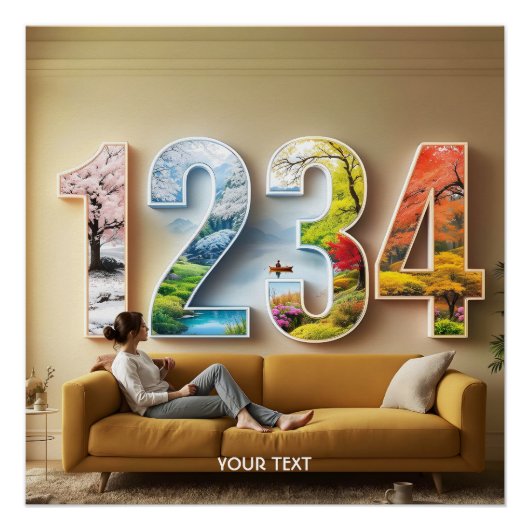 Fantasy Cute Season Four Numbers ポスター (正面)