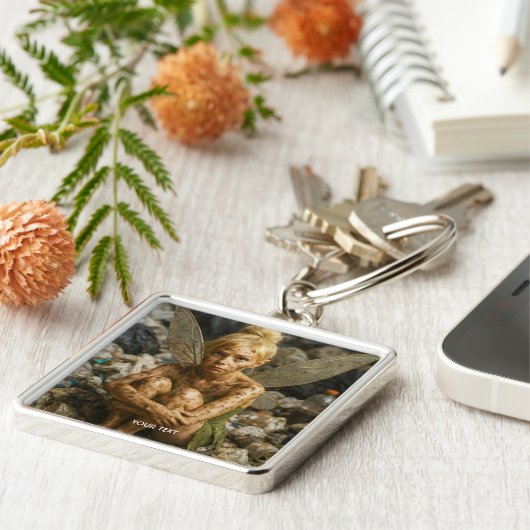 Fantasy Cute Small Dirty Creature キーホルダー (側面)