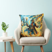 Fantasy Cute Steampunk Time Wizard クッション (椅子)