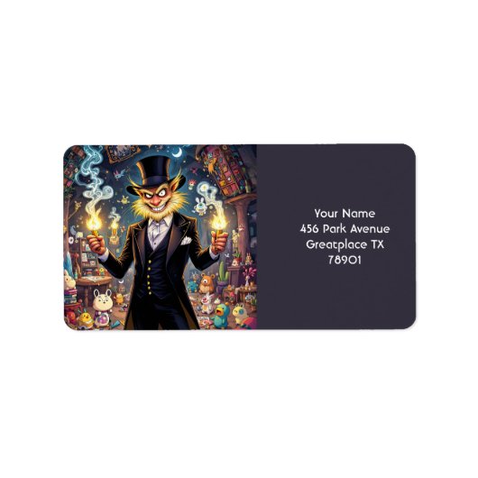 Fantasy Cute Super Villain Toys ラベル (正面)