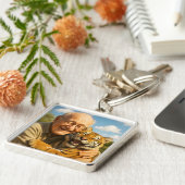 Fantasy Cute Tiger Old Man キーホルダー (側面)