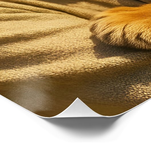 Fantasy Cute Tiger Old Man ポスター (コーナー)