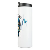 Fantasy Design | Crypto Btc | Motivation | Blue タンブラー (回転右)