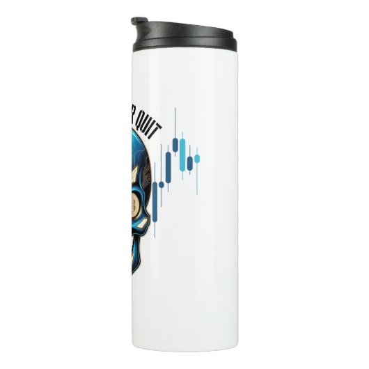 Fantasy Design | Crypto Btc | Motivation | Blue タンブラー (回転右)