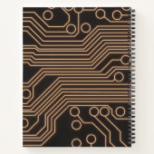 Fantasy Design | Crypto Btc | Motivation | Blue ノートブック (裏面)