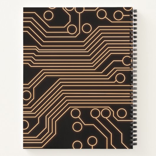 Fantasy Design | Crypto Btc | Motivation | Blue ノートブック (裏面)